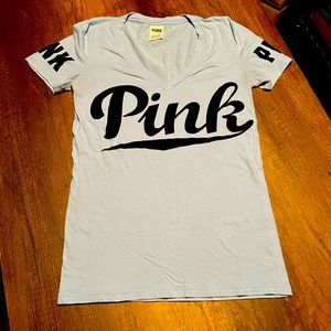 Victoria’s Secret PINK Short Sleeve V-Neck Top